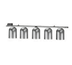 Thumbnail image #1 for Nemco 5-Bulb Chain-Hung Infrared Bulb Warmer with Suspension Bar