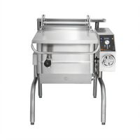 Groen BPM-15GA 15-Gallon Gas Manual Tilting Braising Pan with Advanced Digital Controls