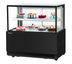 Thumbnail image #1 for Turbo Air 59-Inch Full-Service Refrigerated Bakery Display Case with Straight Tilt-Out Tempered Glass Front