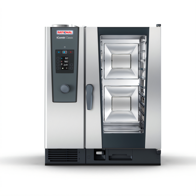 Product image #1 for RATIONAL iCombi Classic 10-Half Size Countertop Natural Gas Combi Oven, 208/240V, 1-Phase