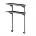 Thumbnail image #1 for John Boos Double Cantilevered Stainless Steel Overshelf, 48 x 12 Inches