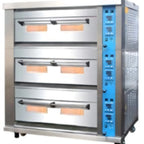 Thumbnail image #2 for American Baking Systems ABSGDO-801T Single-Deck Full-Size Gas Deck Oven with Self-Cleaning Steam