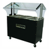 Thumbnail image #1 for Advance Tabco Triumph (Supreme) Portable Electric Open Well Hot Food Buffet Table with 3 Wells, Double-Sided Sneeze Guard, 208/240V
