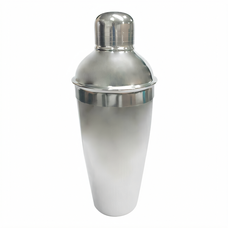 Product image #1 for Deluxe 3-Piece Stainless Steel Cocktail Shaker Set, 24 oz