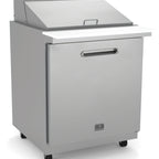 Thumbnail image #1 for Kelvinator Commercial KCHMT29.12 29-Inch Mega Top Refrigerated Sandwich/Salad Prep Table, 1 Door, 12-Pan Capacity