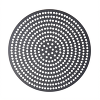 American Metalcraft 8-Inch Perforated Hard-Coat Anodized Aluminum Pizza Disk