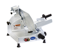 Chefmate by Globe C9 Compact Manual Food Slicer with 9-Inch Knife