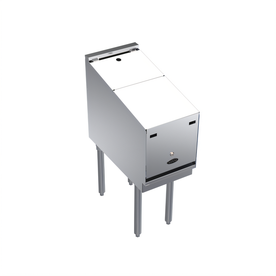 Product image #1 for Krowne Royal Series Freestanding Underbar Liquor Bottle Display Unit with Removable Locking Cover, 12-Bottle, 12"W x 24"D