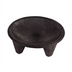 Thumbnail image #1 for Winco Molcajete Salsa Plate Set, 12 Ounces, Black Polypropylene, 2-Piece