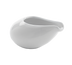 Thumbnail image #1 for American Metalcraft 4 oz. White Ceramic Handleless Creamer