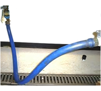 Vulcan 3/4 Inch x 4 Foot Gas Flex Hose with Quick Disconnect and Restraining Device