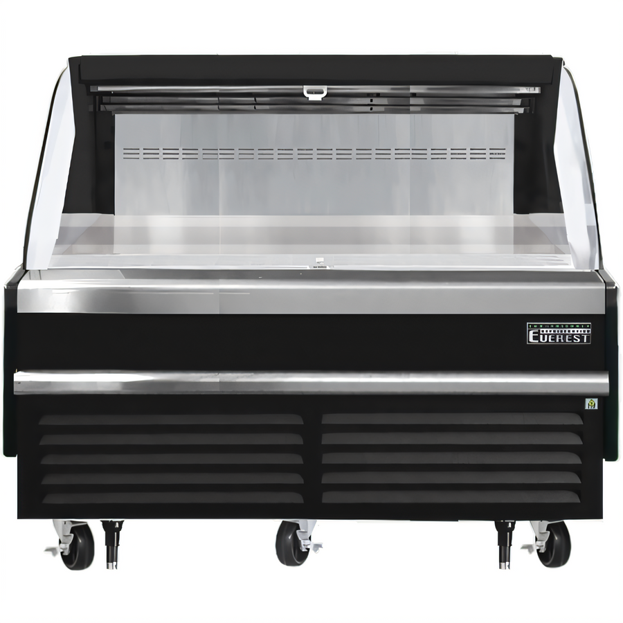 Product image #1 for Everest Refrigeration 60-Inch Horizontal Open Air Merchandiser, 35-Inch Deep, 9.3 Cu. Ft., Self-Contained Bottom Mount