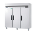Thumbnail image #1 for Maxx Cold MCFT-72FDHC Three-Section Upright Reach-In Freezer - 66.7 cu. ft.