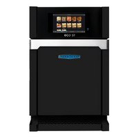 TurboChef ECO ST Electric Ventless Countertop Microwave & Convection Rapid Cook Oven, Fire Black
