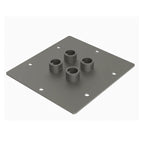 Thumbnail image #1 for Metro Super Erecta SABP46BR-1PK Seismic HCAI Base Plate Kit, 4-Post Square 6-Bolt, for Back-to-Back Shelving