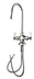 Thumbnail image #1 for Krowne Royal Series Manual Lavatory Faucet with Rigid Gooseneck Spout