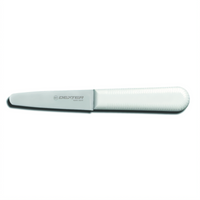Dexter Russell Sani-Safe 3-3/8-Inch Stain-Free High-Carbon Steel Clam Knife with White Polypropylene Handle
