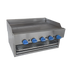Thumbnail image #1 for Comstock-Castle Budget Series Countertop Gas Griddle/Cheesemelter with 20 Inch x 16 Inch 1/2 Inch Polished Steel Plate