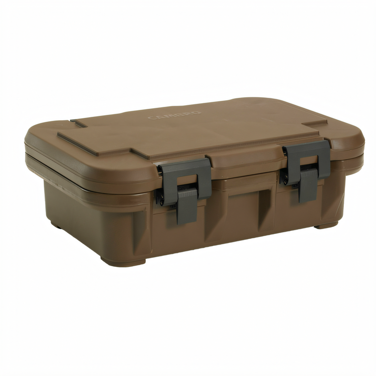 Product image #1 for Cambro S-Series Ultra Pan Carrier Top-Loading Insulated Food Pan Carrier, Dark Brown, Holds 1 GN Full-Size or Fractional Pan