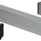 Thumbnail image #1 for Quantum HD21-3DR Aluminum Three-Skate Floor Track System Kit with Drift Resister and Wing Kit