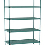 Thumbnail image #1 for Metro Super Erecta Pro PR-2430K3-74-S5 Stationary Starter Wire Shelving Unit, 30"W x 24"D x 74"H, 5-tier, 800 lb. capacity per shelf, 2000 lb.