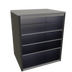 Thumbnail image #1 for Glastender Open Front Back Bar Glass Storage Cabinet with 3 Adjustable Stainless Steel Shelves, 30 Inch Wide