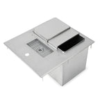 Thumbnail image #1 for John Boos PB-DIIBWS1821-X Drop-In Ice & Water Unit, 18"W x 21"D x 13"H, Stainless Steel, Insulated Bin, Splash Guard