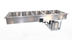 Thumbnail image #1 for Duke FCP5-SB 5-Pan Flush Mount Drop-In Cold Pan Unit