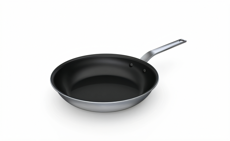 Product image #1 for Vollrath Tribute 12.688-Inch Induction Ready 18-8 Stainless Steel Fry Pan