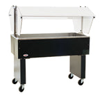 Thumbnail image #1 for Eagle Group Service Mate BPCP-2 Portable Ice-Cooled Buffet Cold Pan Unit, 33-Inch Wide, 2-Pan Capacity, Stainless Steel Top
