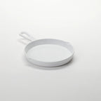 Thumbnail image #1 for American Metalcraft MFPW81 White Melamine Fry Pan Server, 24 oz., 8-1/2-Inch Diameter Case of 48
