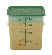 Cambro 6SFSPROPP190 CamSquare® Commercial Food Storage Containers Case of 6