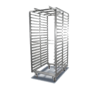 Baxter Stainless Steel Double Side-Load Rack for Double Rack Oven, 12 Slides, 5-Inch Spacing