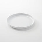 Thumbnail image #2 for American Metalcraft ARP7WH 7-1/2" Round White Melamine Coupe Plate Case of 12