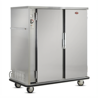 FWE A-Series A-120-2 Heated Banquet Transport and Serve Cabinet, Double Door, 120 Covered Plate Capacity