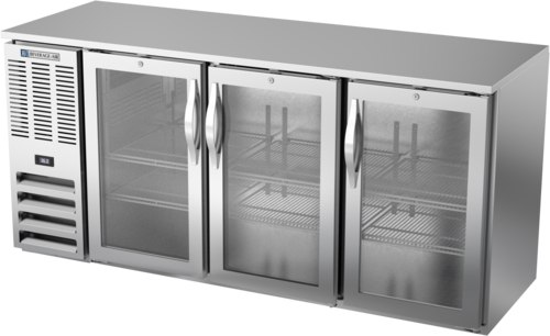Product image #2 for Beverage Air BBN72HC-G-S Back Bar Coolers