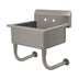 Thumbnail image #1 for Advance Tabco Wall Mounted 14-Gauge Stainless Steel Service Sink with 22 x 16 Inch Bowl and 8-1/2 Inch Backsplash