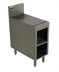 Thumbnail image #1 for Advance Tabco Prestige Supreme 12-Inch Open Front Underbar Drainboard Cabinet with 7-Inch Backsplash