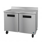 Thumbnail image #1 for Hoshizaki Steelheart WF48B 48-Inch Two-Section Reach-In Worktop Freezer with Solid Doors, Stainless Steel, 13.66 Cu. Ft.