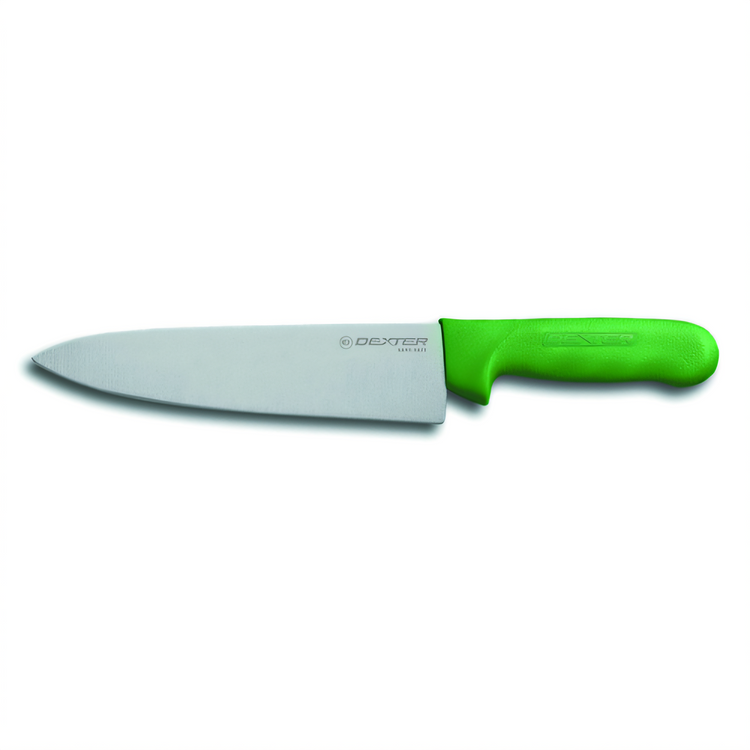 Product image #1 for Dexter Russell Sani-Safe 8-Inch Chef's Knife with Green Polypropylene Handle