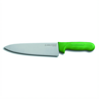 Dexter Russell Sani-Safe 8-Inch Chef's Knife with Green Polypropylene Handle