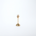 Thumbnail image #1 for American Metalcraft Gold Harp Weighted Tabletop Number Stand, 6-Inch