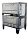 Thumbnail image #1 for Peerless Double-Stack Electric Deck Pizza Oven with 42 x 32-Inch Steel Deck Interior