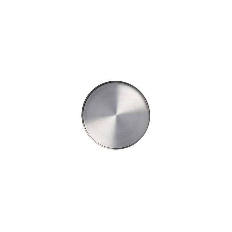Product image #1 for American Metalcraft 4-Inch Round Stainless Steel Plate with Satin Finish