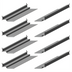 Thumbnail image #1 for Hoshizaki Stainless Steel Universal Bottom Support Pan Slides for Baker and Hotel Pans