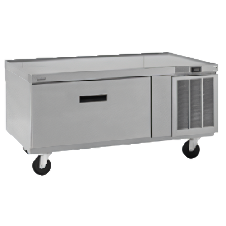 Product image #1 for Delfield Low-Profile 2-Drawer Freezer Equipment Stand, Side-Mounted Self-Contained Refrigeration