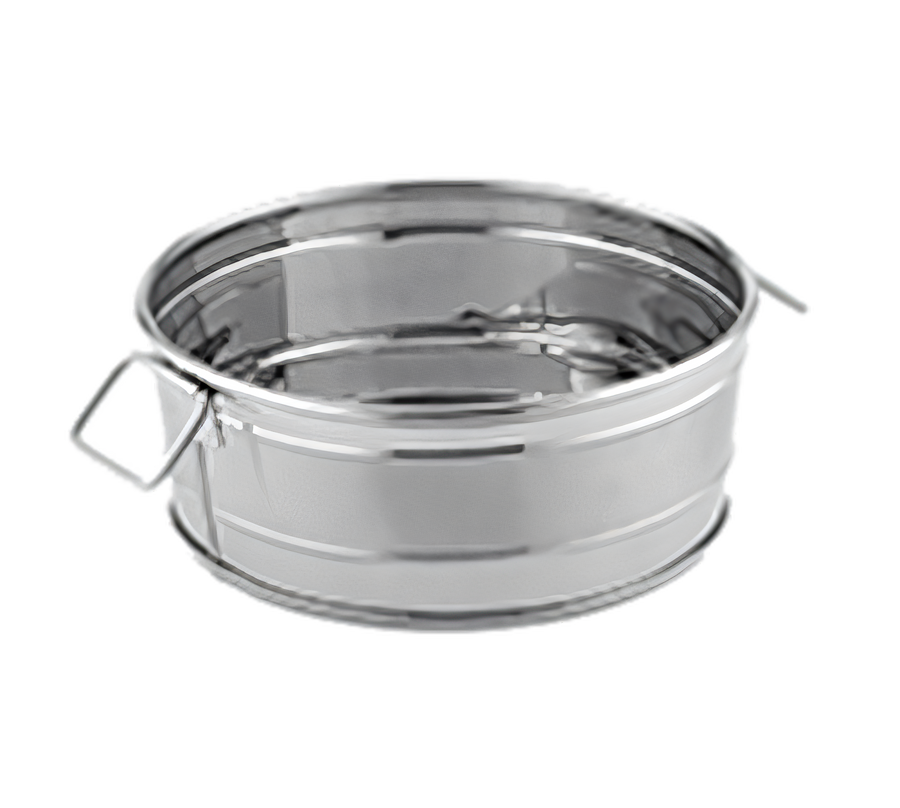 Product image #1 for American Metalcraft 72 oz. Round Stainless Steel Cooling Tub with Satin and Mirror Finish