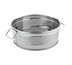 Thumbnail image #1 for American Metalcraft 72 oz. Round Stainless Steel Cooling Tub with Satin and Mirror Finish