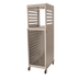 Thumbnail image #1 for NU-VU Full-Height Non-Insulated Aluminum Bread Cabinet on Casters