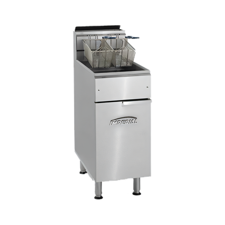 Product image #1 for Imperial IFS-50 Gas Floor Fryer, 50 lb Capacity